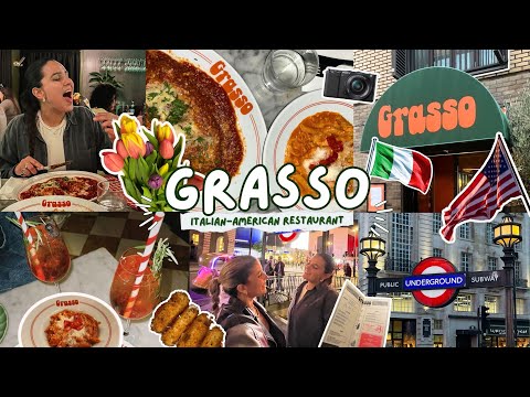 TRYING GRASSO IN LONDON FOR THE FIRST TIME | MINI FOOD VLOG | YUDIGOODVIBES