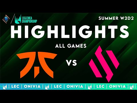 FNC vs BDS Highlights ALL GAMES — LEC Summer 2025 — Fnatic vs Team BDS by Onivia