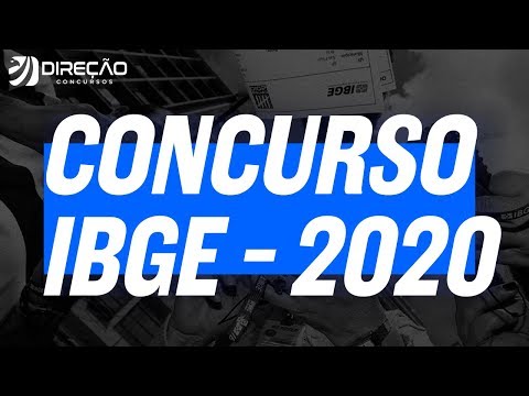 Concurso IBGE - 2020 | AO VIVO