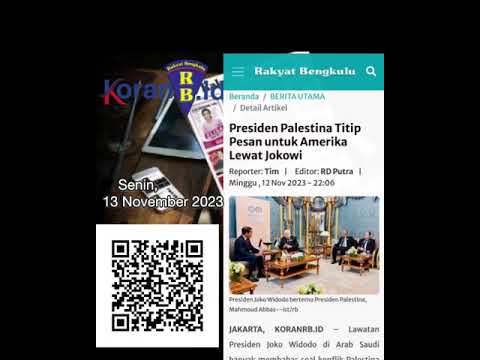 Top News Koran RB, Senin, 13 November 2023