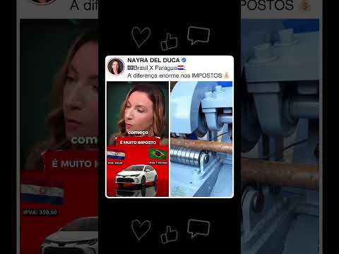 @nayradelduca R$ 350 ou R$ 7.000💰 #corolla #paraguai #brasil #nayradelduca #fábricadecortes