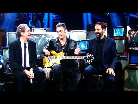 Alex Britti "suona" l'assolo di "Beat it"