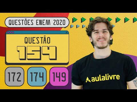ENEM 2020 | Geometria Plana | Questão 154 ( caderno amarelo)