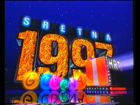 HTV1 1996. - reklame, identi i početak Kola sreće
