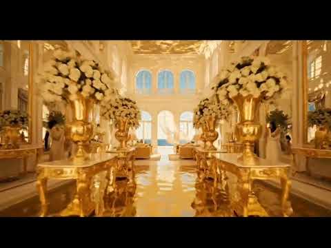 Timeless Luxury Palace in Blue & Gold | Cinematic Ambience 4K