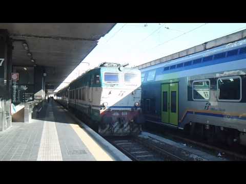 E656.039 in partenza con l' IC 703 "Castel del Monte" Roma Termini - Bari Centrale