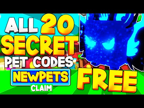 ALL 20 *SECRET PET* CODES in BUBBLE GUM SIMULATOR (Roblox Codes)