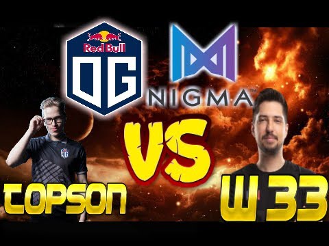 Battle mid ?? **OG vs NIGMA** - TOPSON Void Spirit vs w33 OD - Dota 7.24