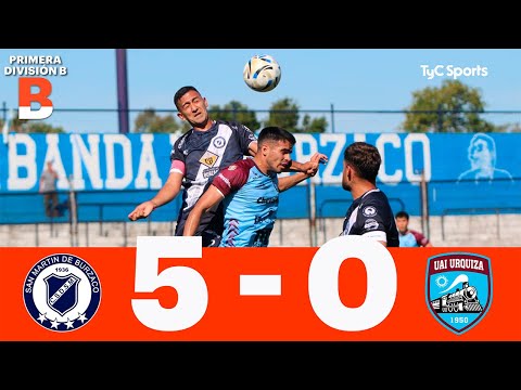 San Martín (B) 5-0 UAI Urquiza | Primera División B | Fecha 17 (Clausura)
