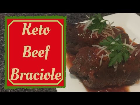 Keto Beef Braciole