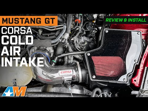 2018-2023 Mustang GT Corsa Performance Closed Box Cold Air Intake Review & Install