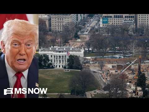 Trump just 'wants to throw fancy parties for the billionaire class': Top Budget Dem on ballroom