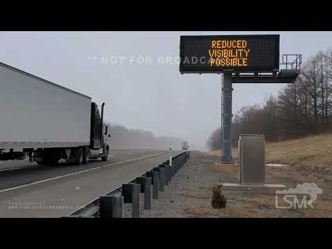 03-28-2022 Pennsdale, PA - Snow Squall Warnings, Heavy Snow, Strong Winds, Reduced Visibility