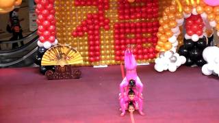 Chinese Girls Acrobatic Performance Pt.  2