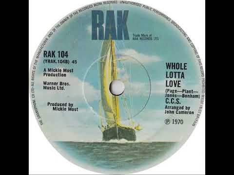 UK New Entry 1970 (196) C.C.S. - Whole Lotta Love