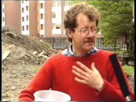 Arkæologisk udgravning i Farvergade i Næstved, 1986 (1)