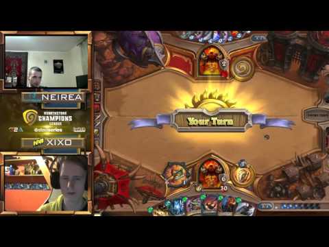 Neirea vs Xixo - Group B Winners Match - Hearthstone Champions League