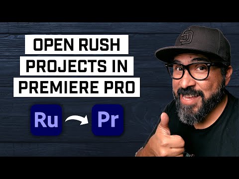 How to Edit An Adobe Rush Project in Premiere Pro