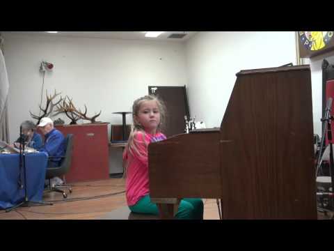 2015-10-24 Piano Contest -  Cora - 2015 Western Open Fiddle Championships