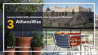 🔴 Best 5 star Hotels in Athens, Greece