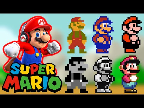 36 Years of Mario Music Courses in Super Mario Maker 2
