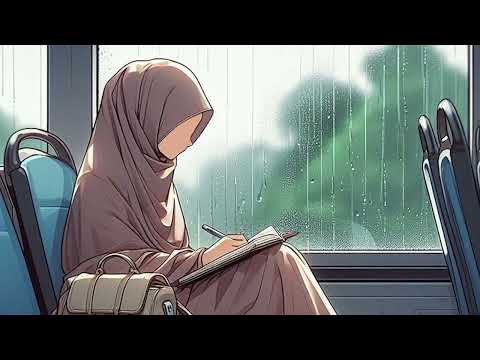 30 minutes relaxing, focus, sleep heart soothing voice | Quran recitation | Gentle Rain |