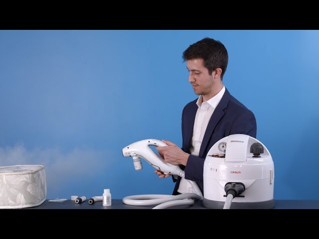POLTI Italian-made professional steam cleaner for bed bug control and mattress sterilization, model Sani System Business