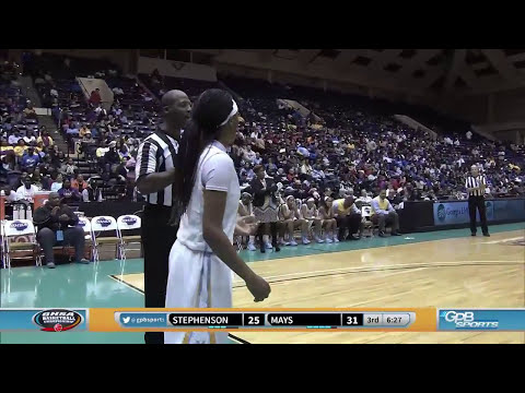 2015 5A Girls Basketball State Championship: Stephenson vs. Mays
