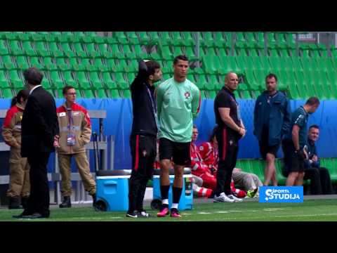 Latvijas futbola izlase gatava duelim ar K. Ronaldu un Eiropas čempioni Portugāli