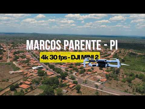Voo de Drone em MARCOS PARENTE no PIAUÍ - 4K DJI MINI 2