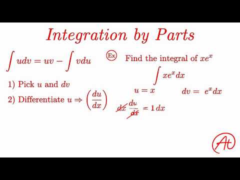 Integration by Parts EXPLAINED in 5 Minutes with Examples