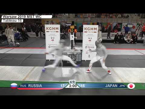 2019 569 T16 04 M S Team Warsaw POL WC GREEN RUSSIA  RUS vs JAPAN JPN