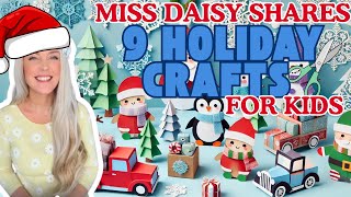 🎄 9 Fun Holiday Crafts for Kids! | Smart Start with Miss Daisy 🌟
