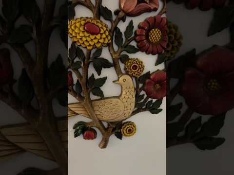 1965 Vintage Syroco Birds and Flowers wall hanging! Beautiful! #unique #goodwill #savers#thrift #art