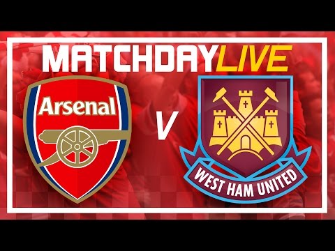Match Day LIVE : Arsenal v West Ham Utd 2015/16