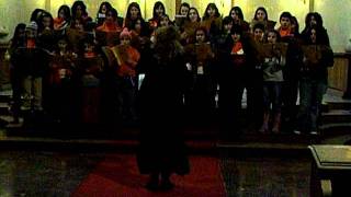 Emmeleia Choir -  To koritsaki me ta spirta (by Haris ke Panos Katsimixas)
