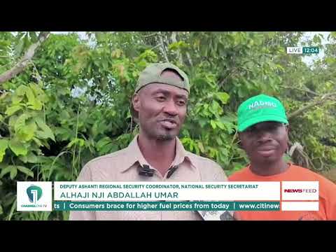 Juaben Mining Ban: National Security Stops All Mining Activities & Excavator Movement for One Month