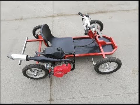 transformation bicycle to bike go kart