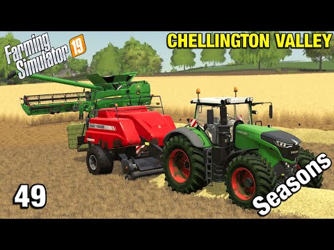 HOW MUCH ££ FROM THE BIG RYE FIELD? Chellington Valley Timelapse - FS19 Ep 49