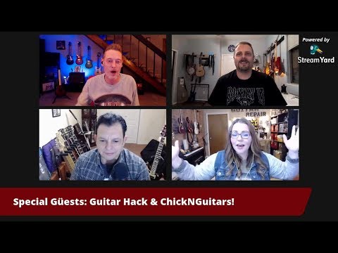 Episöde #23 - Guests Guitar Hack & ChickNGuitars!