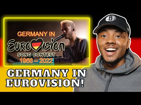 AMERICAN REACTS TO Germany in Eurovision Song Contest (1956-2022)