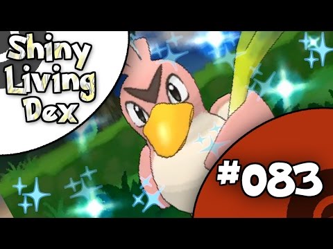 Live Shiny Farfetch'd | #083 Shiny Living Dex