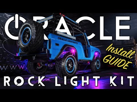 ORACLE Lighting LED Rock Light Kit Install Guide + DIY Installation Product Overview