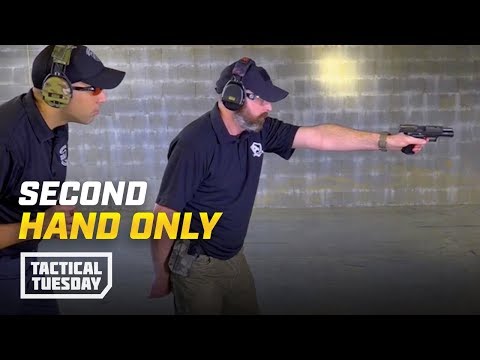 How To Shoot a Gun With Your Non-Dominant Hand Only (Tactical Tuesday)