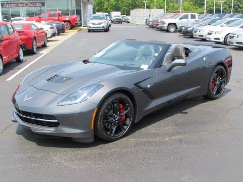 2014 Chevrolet Corvette Stingray Z51 Convertible Start Up, Exhaust, and In Depth Review