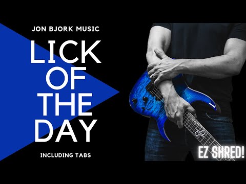 Lick Of The Day #55: Classic Descending Picking Lick (EZ Shred)