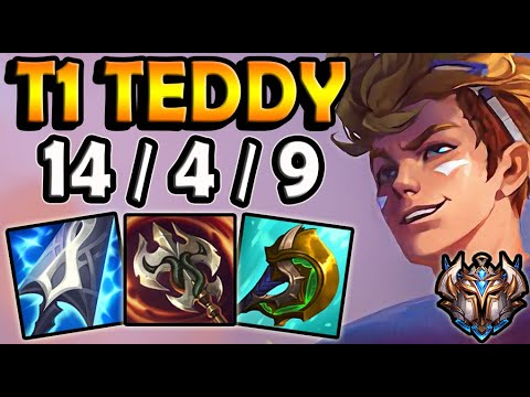 T1 Teddy EZREAL ADC vs KAISA - Patch 10.25 Ranked Korea ✅