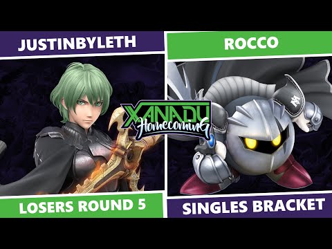 Xanadu Homecoming: Losers Bracket - JustinByleth (Byleth) Vs Rocco (Meta Knight) SSBU Singles