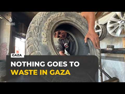 Gaza Palestinians turn to recycling and repairs amid shortages and restrictions
