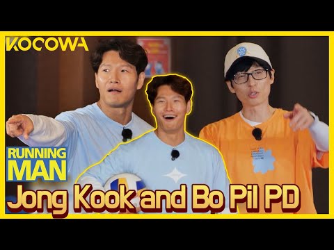 Kim Jong Kook and Bo Pil PD's childish word battle...  l Running Man Ep 616 [ENG SUB]